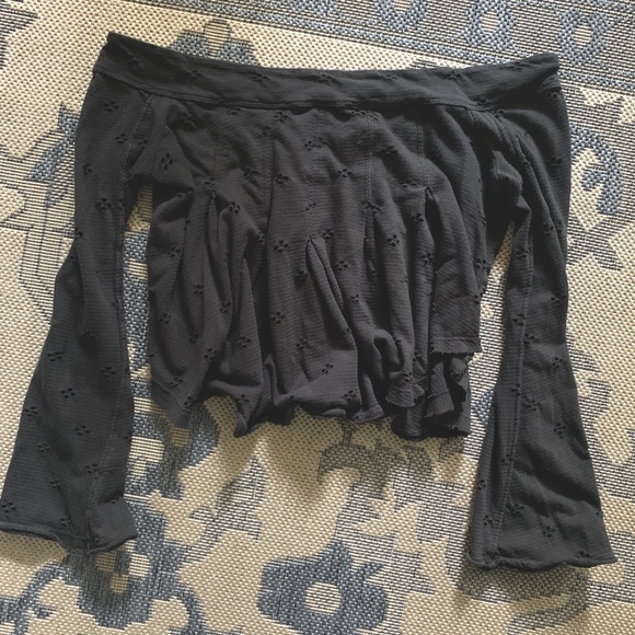 Free People Off-the-Shoulder Top - Picture 1 of 4